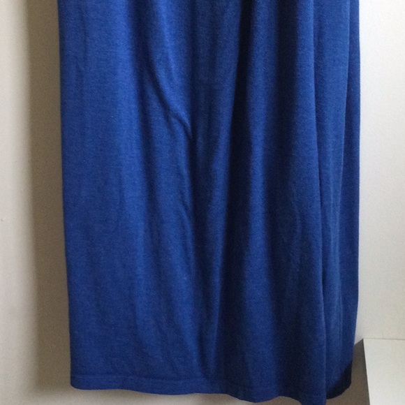 Wrapper Royal Blue Maxi Dress, size 1X - Picture 5 of 8